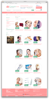 Интернет-магазин косметики