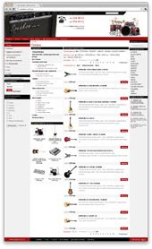 Интернет-магазин музыкального оборудования