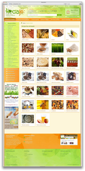 Интернет-магазин натуральных продуктов