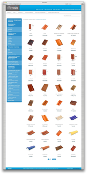 Интернет-магазин для кровли